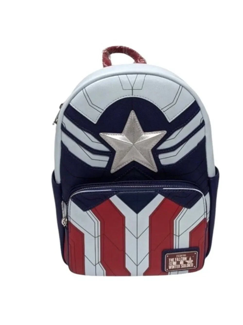 Loungefly Marvel Falcon Winter Soldier Captain America Cosplay Bag Backpack NWT